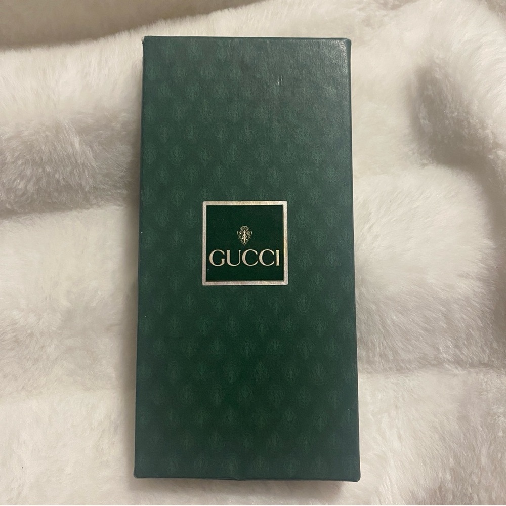 NIB Rare & Vintage Gucci Two Tone Horsebit Style Key Holder/Keychain - Picture 8 of 9